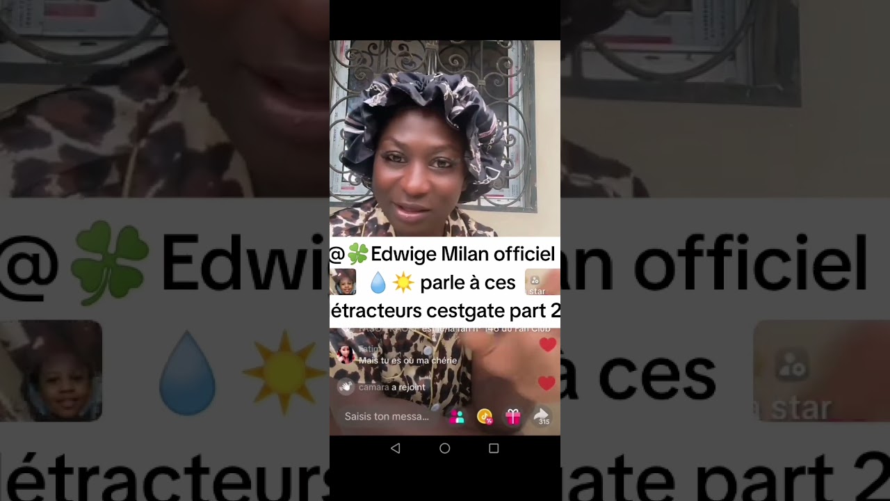 Edwige qui répond à aya robert et Mouha part2
