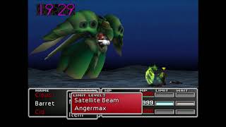FFVII - Barret - Angermax vs Emerald Weapon (HQ)