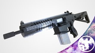 Lego Gilboa Snake Double Barrel AR-15 (Field Strip)