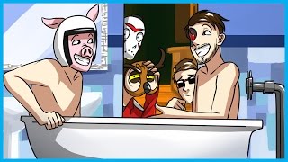 JUST TWO GUYS IN THE BATHTUB TOGETHER...NOTHING WEIRD!! - Garry's Mod Prop Hunt Funny Moments!