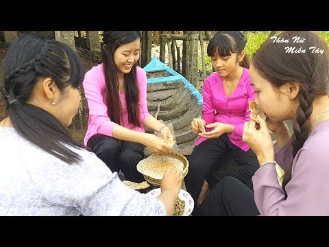 Video HẾN XÀO ăn với BÁNH ĐA món ăn ưa thích của Huỳnh Như |... - youtube