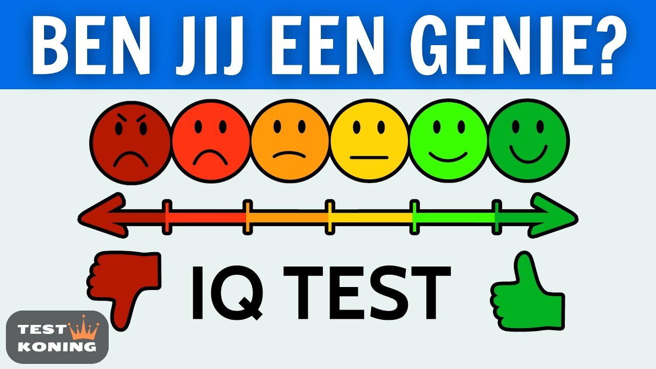 Hoe Slim Ben Jij Echt? | Test het NU | 3 Levels