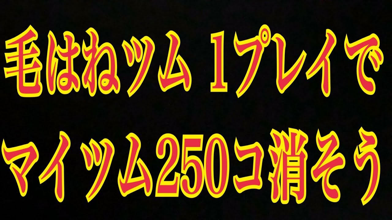 は ツム た ね の 毛 ツムツム