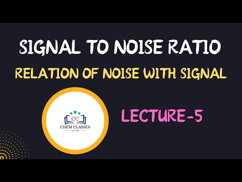 Signal to Noise Ratio of signals in Spectra