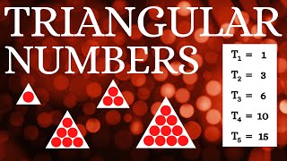TRIANGULAR NUMBERS - Concept, Patterns, Generalization and Formula - Triangle Numbers- Amazing Maths