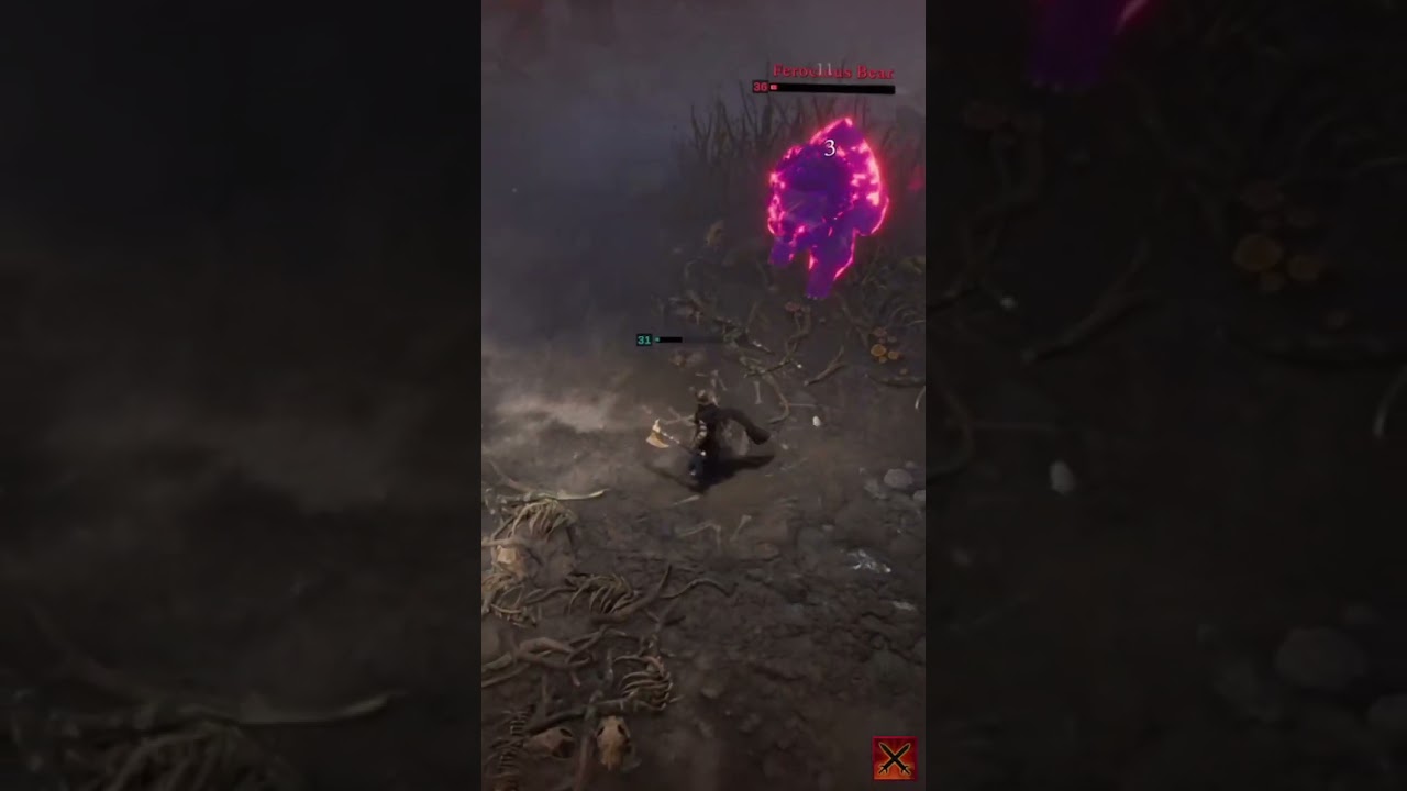 Body slammed by an angry bear 