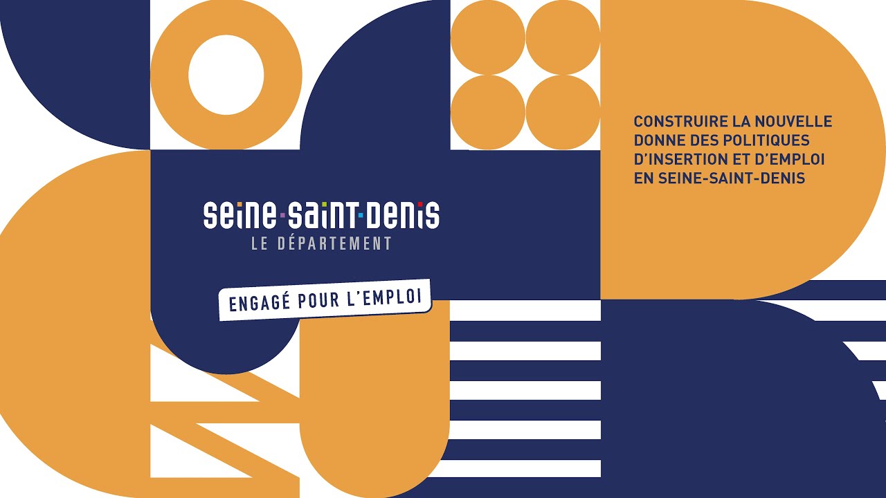 Replay / Construire la nouvelle donne des politiques d'insertion et d'emploi en Seine-Saint-Denis - YouTube