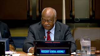 Remarks by #PGA79 Mr. Philémon Yang First Committee, 3rd plenary meeting