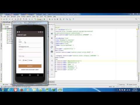 Login,Json,Tabhost,Mysql Android Studio