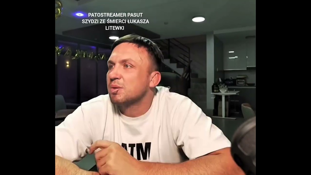 PATOSTREAMER ROBERT PASUT - MOCKED THE DEATH OF ŁUKASZ LITEWKA ❗🔴