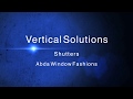 Shutter Vertical Solutions for Patio Doors and French Doors