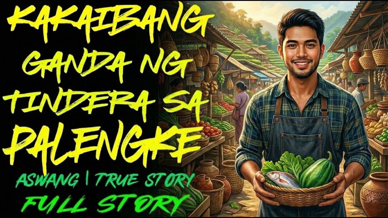 KAKAIBANG GANDA NG TINDERA SA PALENGKE | Kwentong Aswang | True Story