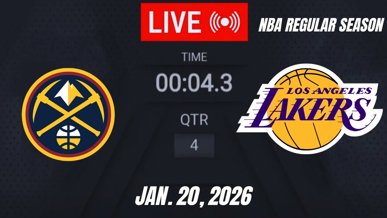 NBA LIVE! Los Angeles Lakers vs Denver Nuggets | January 20, 2026 | Lakers vs Nuggets 2K26