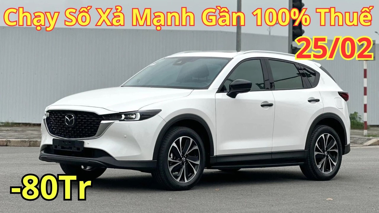 ✅Giá Khuyến Mại Mazda CX5 Cuối Tháng 2. Chạy Số Xả Mạnh Gần 100% thuế Rẻ Hơn Seltos | Xegiatot24h