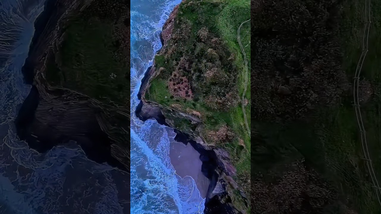 Spain’s Rugged Coastline? 🌊 A Breathtaking Aerial Surprise!