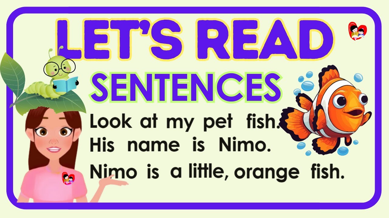 PRACTICE READING SENTENCES | READING LESSON | GRADE 1 | GRADE 2 |LEARN ...