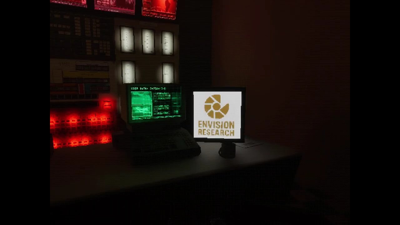 PSX Horror - Envision Research Facility - main control room