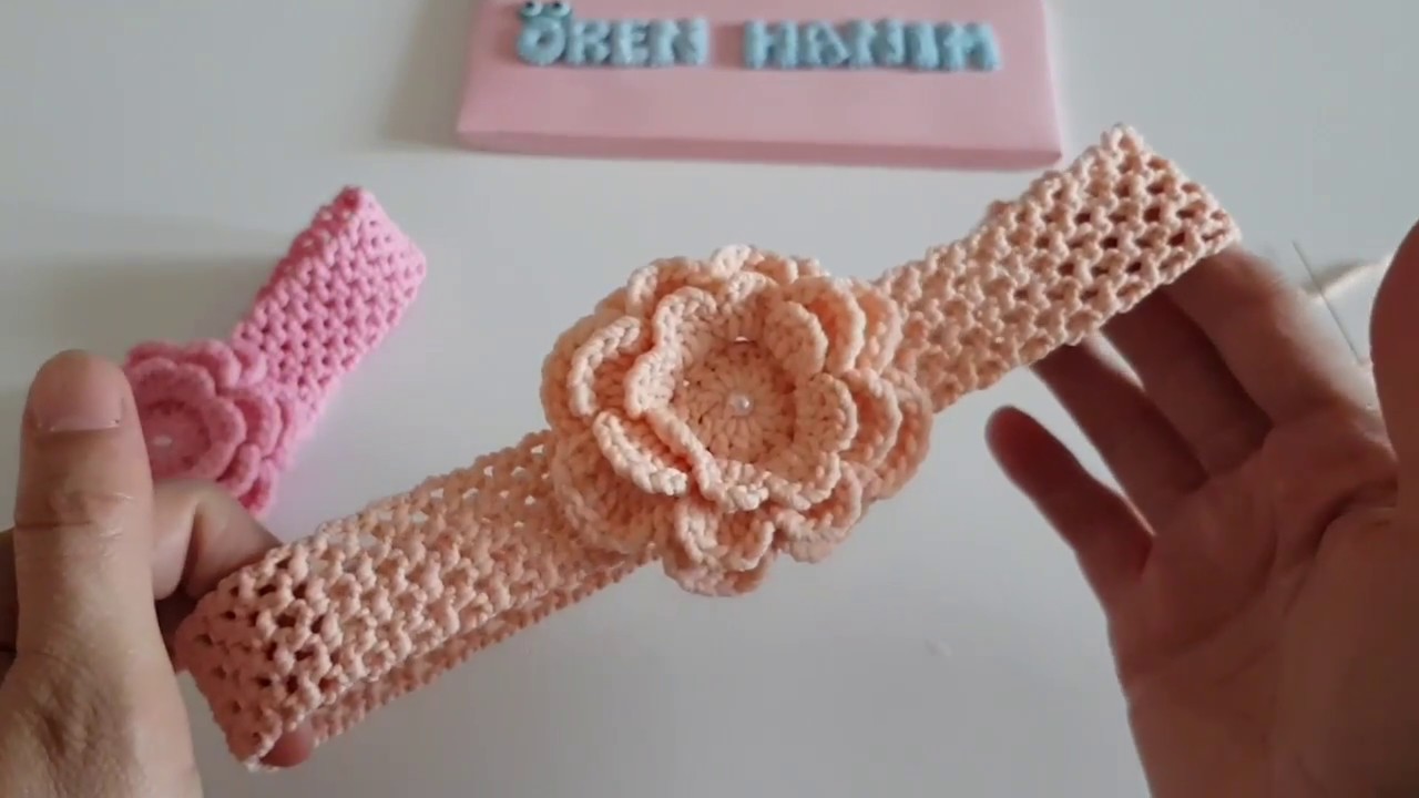 Bandana Yapımı /çocuk saç bandı /kulaklık modeli