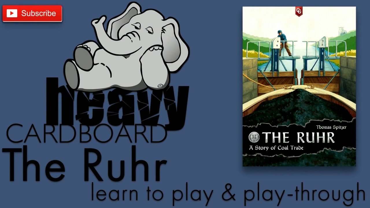 The Ruhr 3p Play-through, Teaching, & Roundtable discussion by Heavy Cardboard