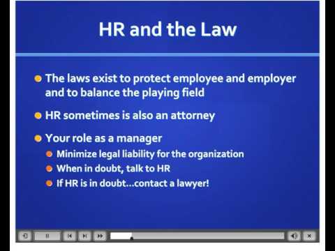 Intro to EEO Law