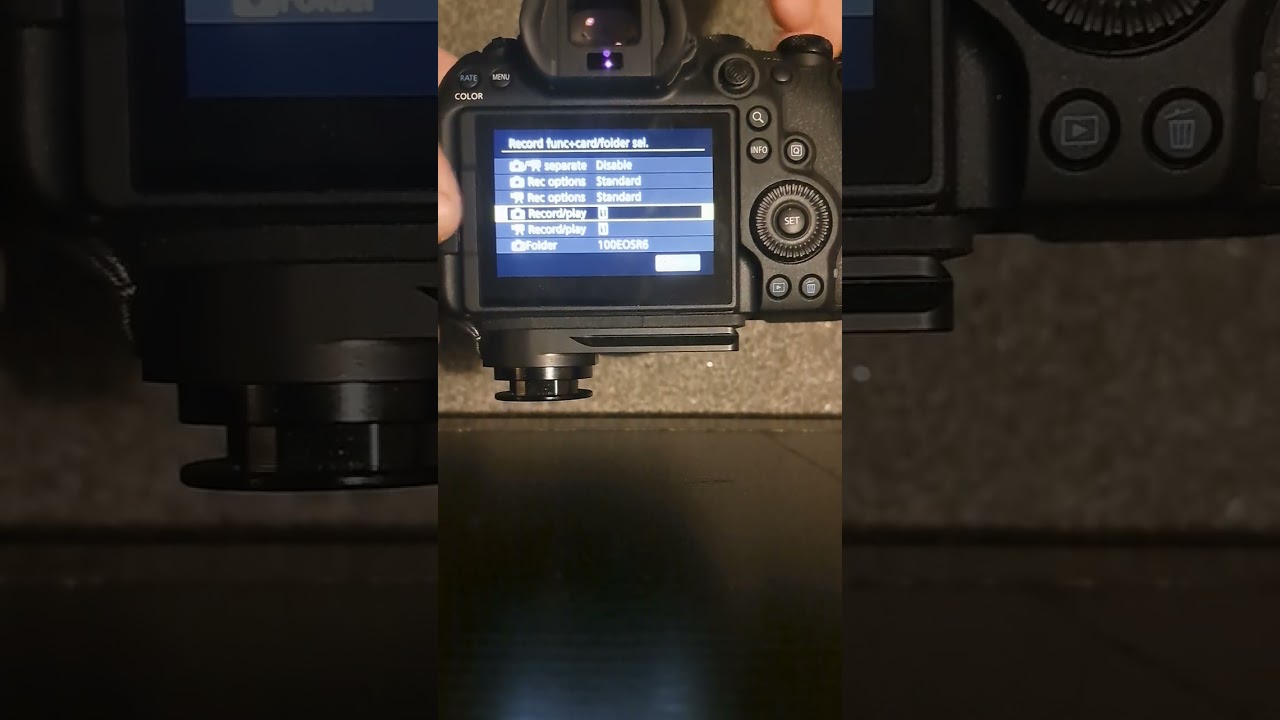 Canon R6iii | Why does my selected card slot change?