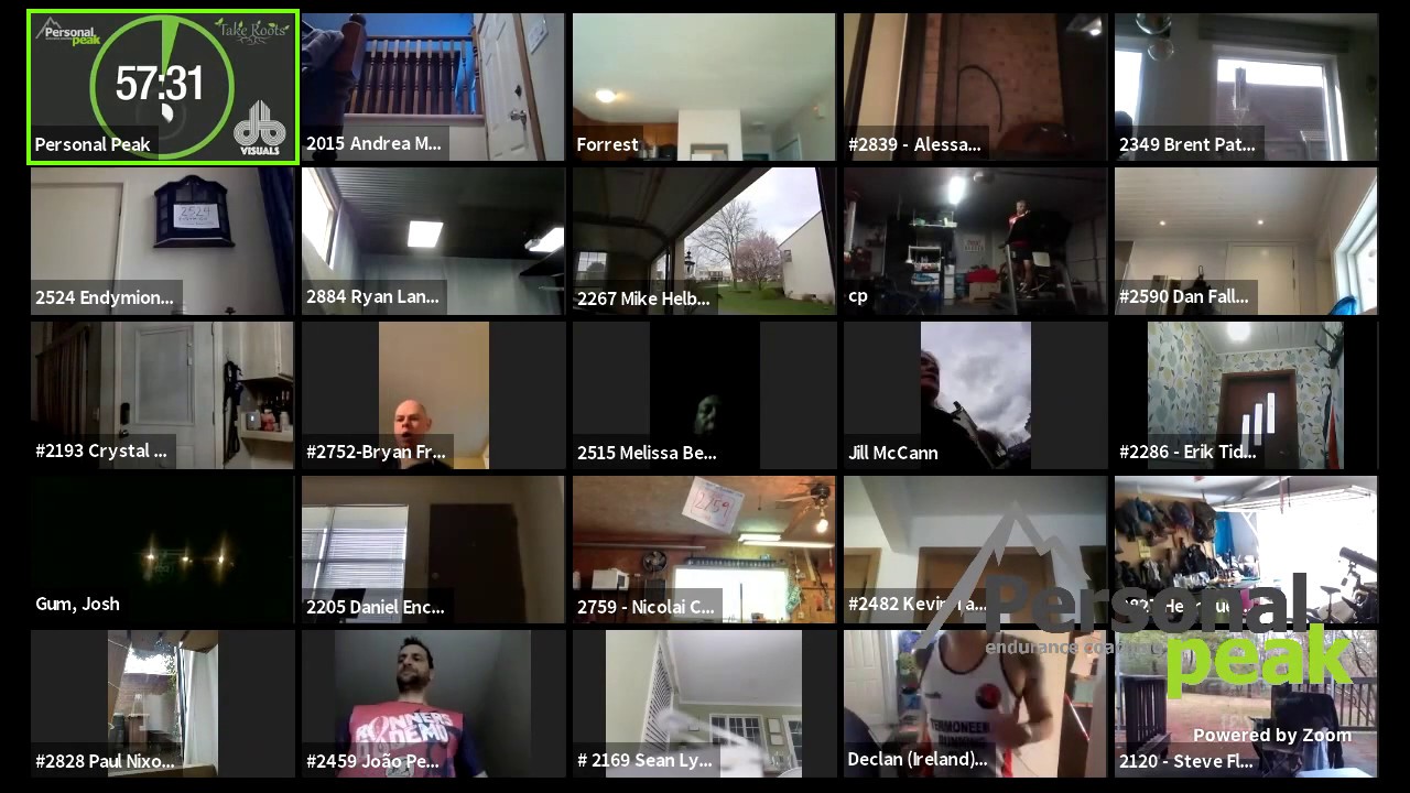 Quarantine Backyard Ultra LIVE feed April 46, 2020 1st Mass 2