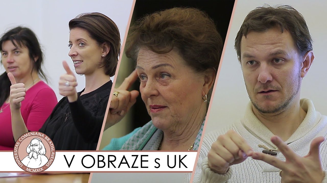 Kurz slovenského posunkového jazyka - V OBRAZE s UK
