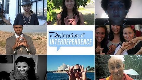 CALL FOR ENTRIES for a new short film, A Declaration of Interdependence