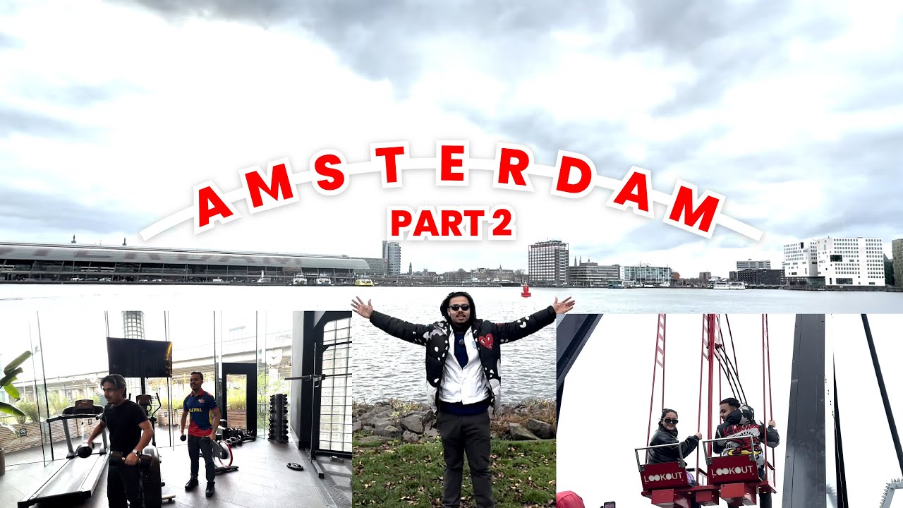 Amsterdam ma Europe ko Highest Swing gariyo ||Part 2|| Dami ramailo vayo... Dharma Ji tour guide
