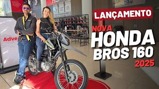Thumbnail for NOVA HONDA BROS 160 2025 - Principais mudanças e novidades