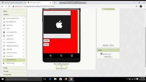 PROXIMITY SENSOR IN MIT APP INVENTOR