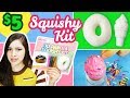 Testing a $5 Squishy Kit | NEW DIY Squishies from 5 Below