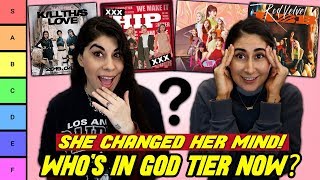 Ranking Kpop Songs From FLOP to BOP: SHE CHANGED HER MIND! (TWICE, MAMAMOO, BLACKPINK, RED VELVET) screenshot 1