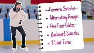 How To Practice Learn To Skate Elements | Ice Skating