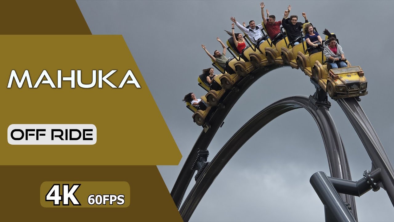 Mahuka- Walibi Rhône-Alpes 2024 (Off ride/4K 60 fps)