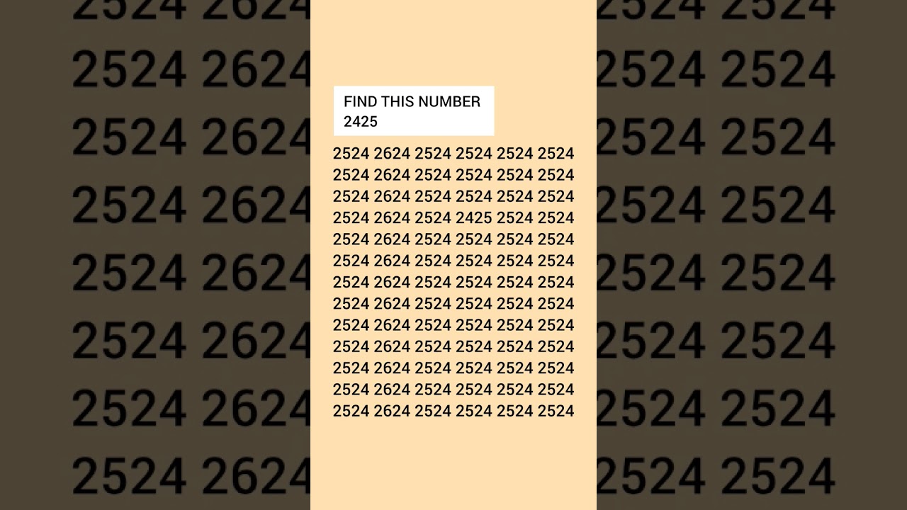 確認‎(◍˃ ᵕ ˂◍)⸜ ♡ ⸝ FIND THE NUMBER - YouTube