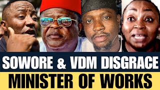 Download Lagu 🔥BREAKING! Sowore \u0026 VDM Disgrace Works Minister, Resist Arrest of His Accuser by Prison Officials MP3