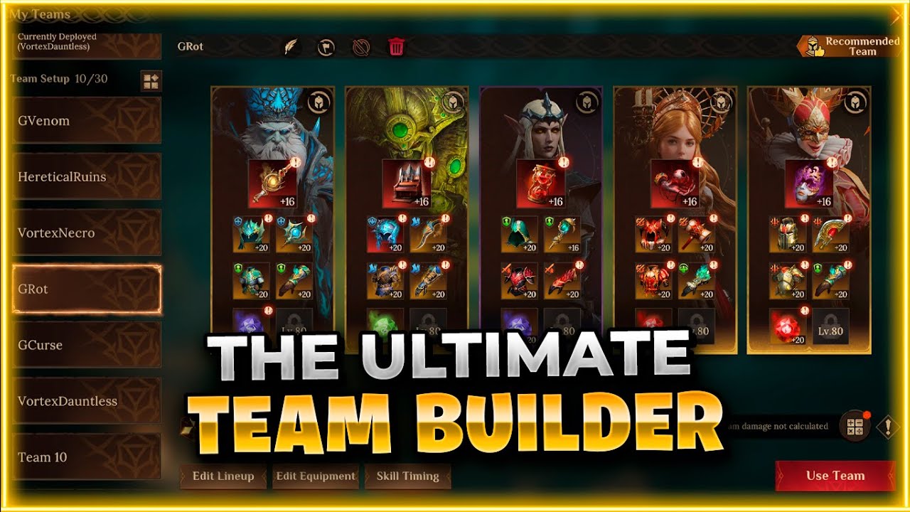 DO THIS!! How To Build The Perfect Team in Dragonheir: Silent Gods x Dragonstride