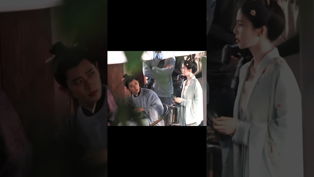 Cheng Lei took a photo of BaiLu 📸🌸✨ 