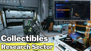 All Collectibles in Research Sector [Central Port] - Pragmata