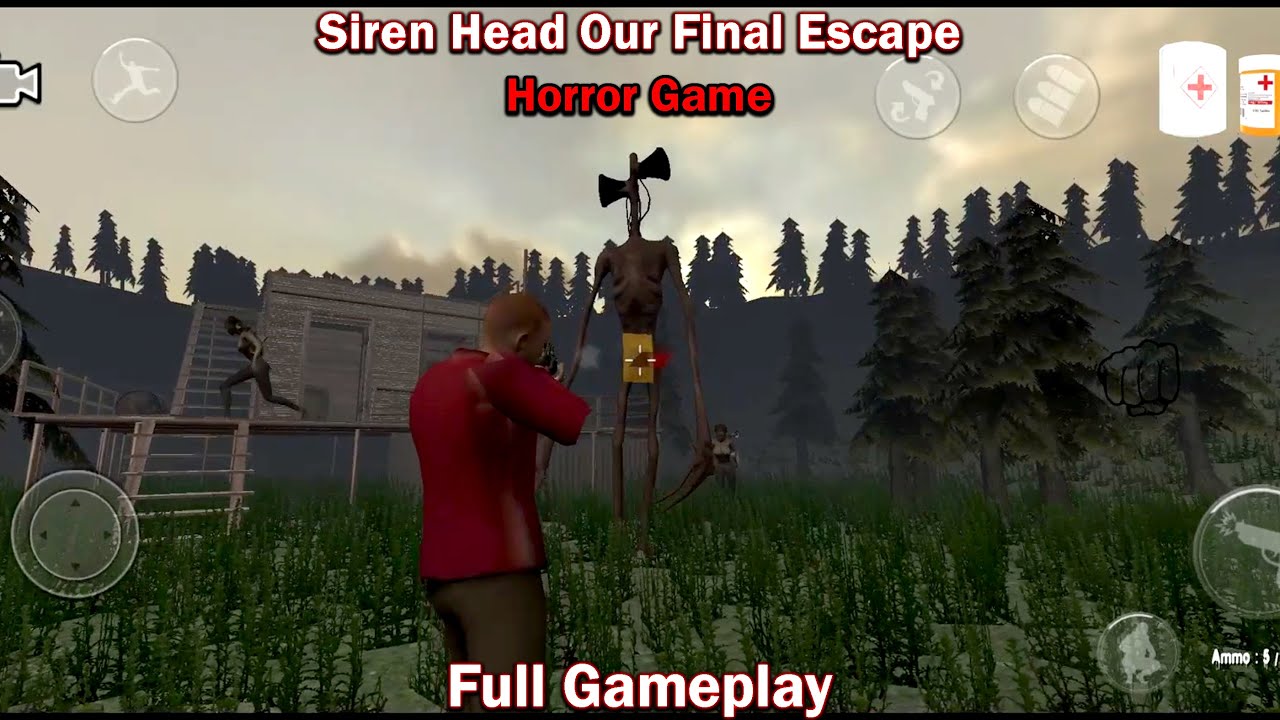 Siren Head Our Final Escape | Full Gameplay | Android Horror Game - YouTube