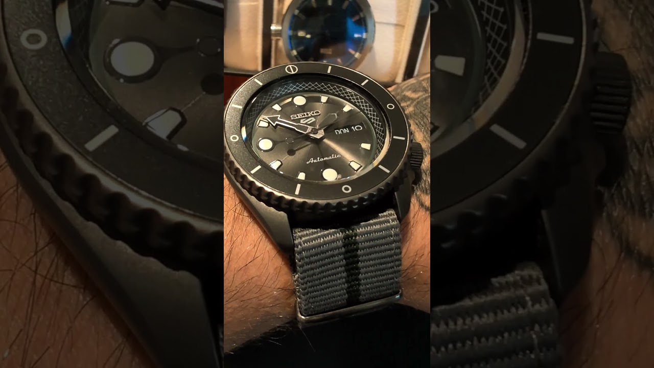 Seiko 5 Naruto and Boruto limited