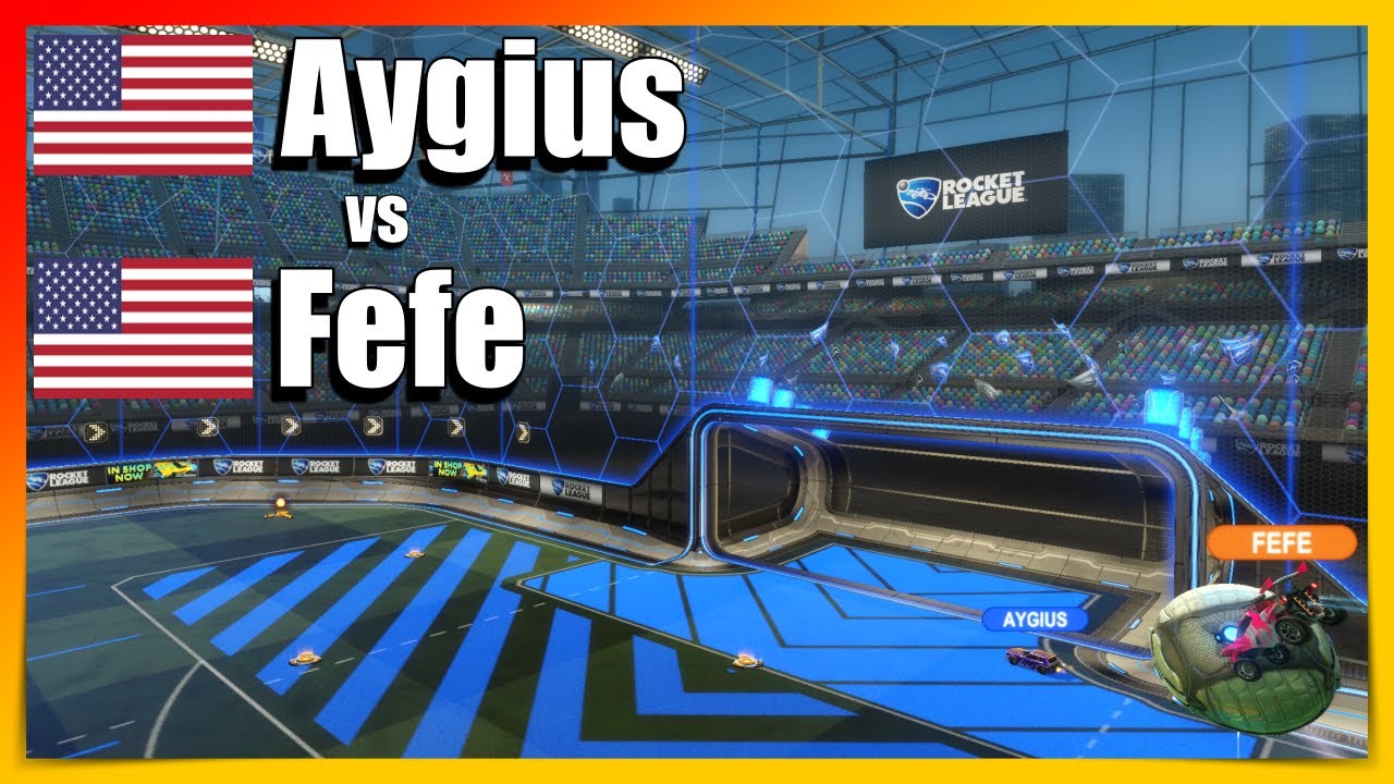 Aygius vs Fefe | Top 100 Ranked 1v1 | SSL Rocket League 1v1 Gameplay