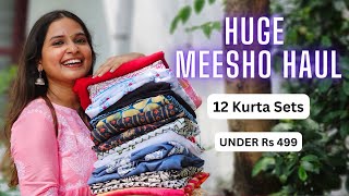 12 Meesho Kurta Sets Under Rs 499 | Affordable Dailywear