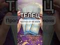 Телец - прогноз 21 -30 июня #таро