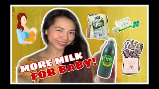 HOW TO INCREASE MILK SUPPLY | MGA PAMPAGATAS