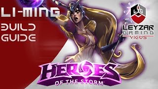 Heroes of the Storm (Gameplay) - Li-Ming Build Guide - After the Nerf (HotS Quick Match)