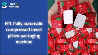 Are you looking for Fully automatic compressed towel pillow packaging machine?
