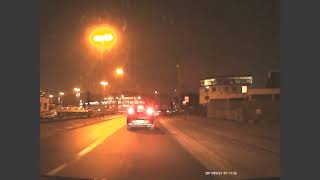 Dashcam Bmw Overtake In Front Of Curve