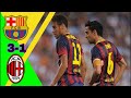 جنون فارس عوض برشلونة وميلان 3 1 دوري ابطال اوروبا 2013 جودة عالية 1080
